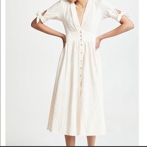 Free People Love of My Life Dress in Ivory
